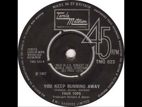 UK New Entry 1967 (244) Four Tops - You Keep Running Away