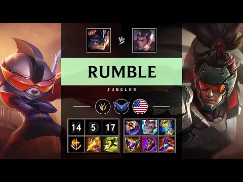 Rumble Jungle vs Xin Zhao - NA Diamond Patch 25.18