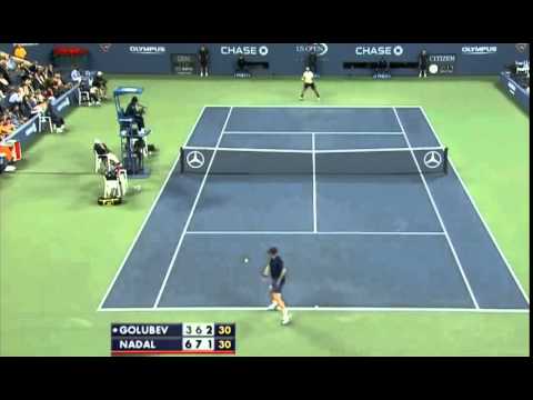 Golubev amazing backhand