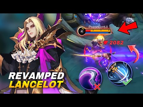REVAMPED LANCELOT BEST BUILD - LANCELOT BUILD AND EMBLEM - LANCELOT TUTORIAL - MLBB