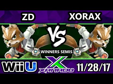 S@X 230 Smash 4 - ZD (Fox) Vs. Xorax (Fox, Cloud) - SSB4 Winners Semis - Smash for Wii U.