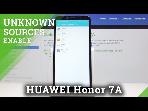 How to Allow Unknown Sources in HUAWEI Honor 7A – Download Unknown Apps