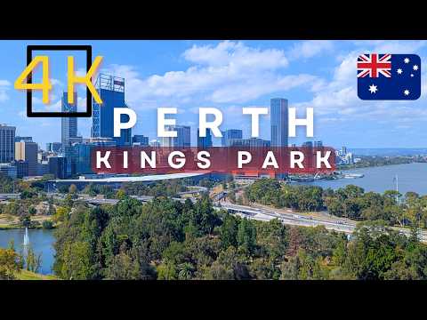 Perth's Kings Park Walking Tour (4K) - Western Australia 🇦🇺