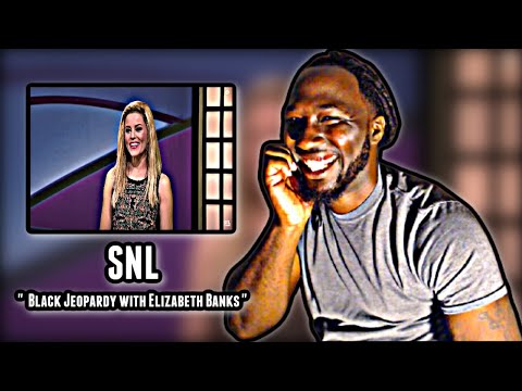 Black Jeopardy with Elizabeth Banks - SNL | REACTION
