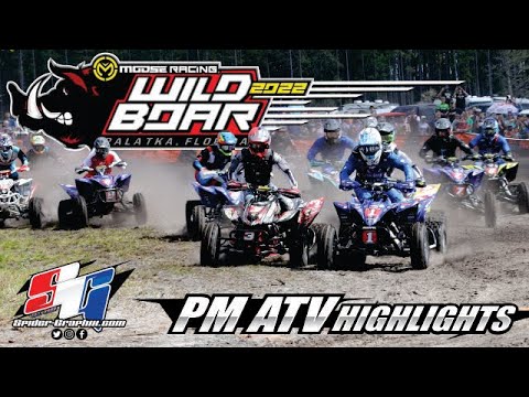 GNCC 2022 Wild Boar R2 PM ATV Highlights