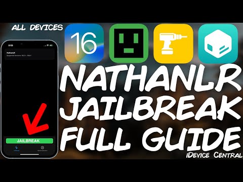 How To JAILBREAK All Devices With NathanLR (Supports Tweaks) on iOS 16.5.1 - 16.6.1 (A12+)