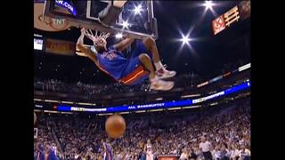 Rasheed Wallace T'd Up for the Rim Hang & Backboard Slap