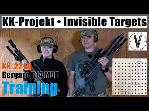 Projekt KK • Teil 6 • Invisible Targets • Training .22LR • Bergara B14 + MDT • Trainingsmethode