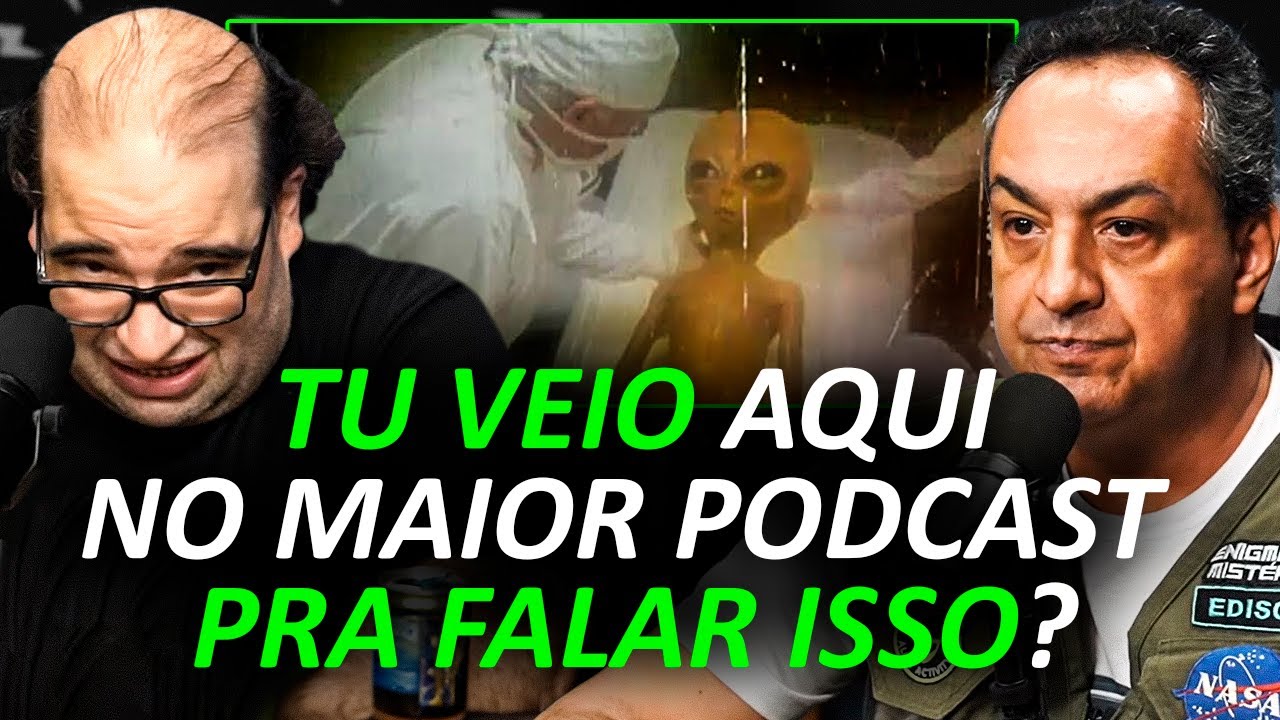 SACANI PERDE A PACIÊNCIA com UFÓLOGO NO FLOW