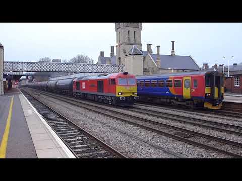 60100 with 6E54, KINGSBURY to HUMBER OIL at LINCOLN CENTRAL, 16th November 2018