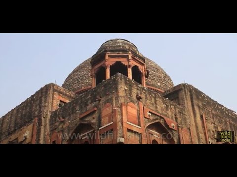 One of Akbars' nine ministers lies here - tomb of Abdul Rahim Khan-I-Khana
