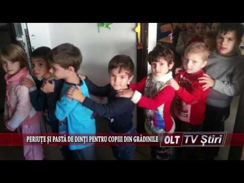 PERIUTE SI PASTA DE DINTI PENTRU COPIII DIN GRADINILE 0712