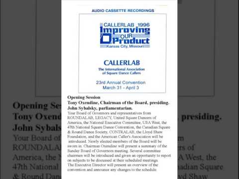 1996 CALLERLAB Conv Opening Session