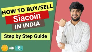 How to Buy / Sell Siacoin in India - 2021 || India mai Siacoin kaise buy kare