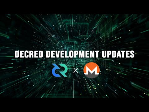 Decred Development Updates: Private DCR/XMR Atomic-Swaps inbound, Market Makers + DEX v1