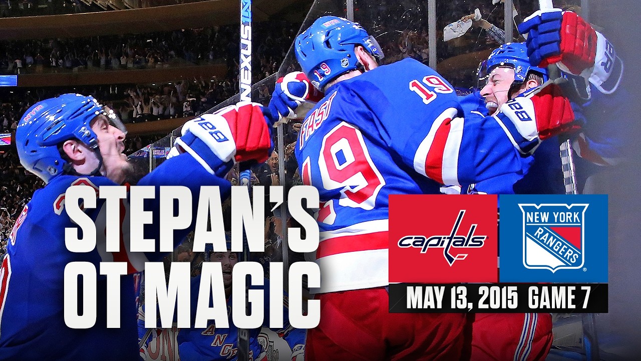FULL REPLAY: Game 7 OT | Capitals vs. Rangers | 2015 Stanley Cup Playoffs