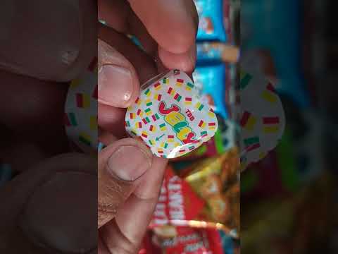 Jelly Candy In Heart Shape, More Chocolate Candies Gems And Cake, #shorts