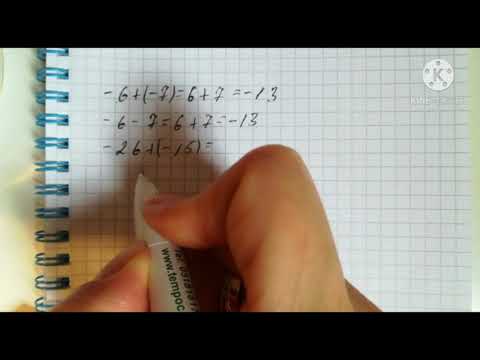 Adunarea numerelor negative