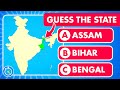 Guess The Indian State From The Map | India Map Quiz