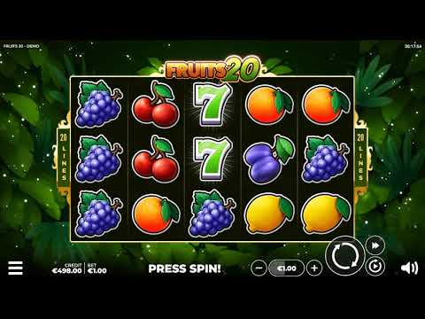 Fruits 20 – Video Gameplay