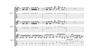 Megaman 2 -  Flashman (Played on Guitars)