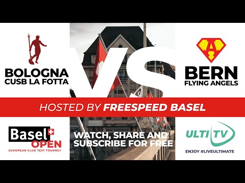 CUSB La Fotta vs Flying Angels - Basel OPEN 2021 - Live Ultimate from Switzerland