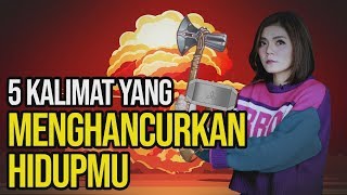 Download lagu DON'T SAY THESE 5 SENTENCES IF YOUR LIFE DOESN'T WANT TO BE DESTROYED | Merry's Motivation | Merr... mp3