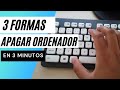 Como Apagar ORDENADOR Y REINICIAR COMPUTADORA Con Teclado Y Sin Ratón En Windows