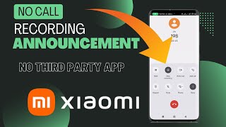 Disable Google Dialer Call Recording Announcement in Xiaomi Devices | No Third Party App 📲