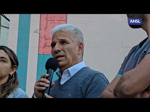 Claudio Poggi, gobernador de San Luis - Hospital de Villa Mercedes