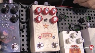 Video thumbnail for SNAMM '16 - Foxpedal Defector Fuzz & Wave Delay/Reverb Demos by Premier Guitar