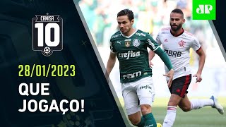 É HOJE! Palmeiras e Flamengo DISPUTAM O TÍTULO da Supercopa do Brasil! | CAMISA 10 – 28/01/23