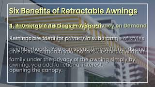Six Things to Know About Retractable Awnings