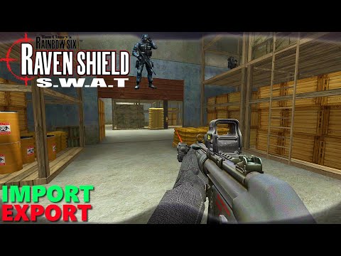 RAINBOW SIX 3 RAVEN SHIELD ✪SWAT✪ IMPORT-EXPORT "LIBERATION"