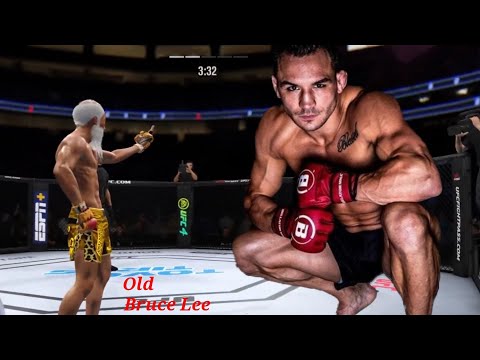 UFC4 | Old Bruce Lee vs Michael Chandler(Hardest AI)