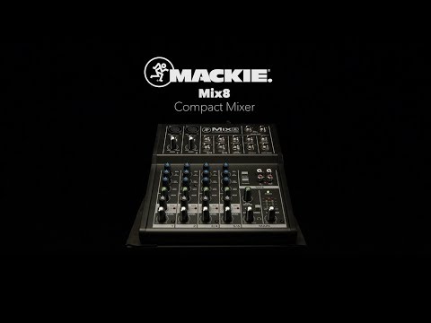 Mackie Mix8 Compact Mixer | Gear4music demo
