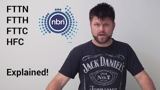 Differences between FTTH - FTTP - FTTC - FTTN & HFC under NBN CO | Tech Man Pat