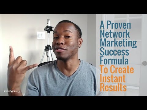 A Proven Network Marketing Success Formula To Create Instant Results