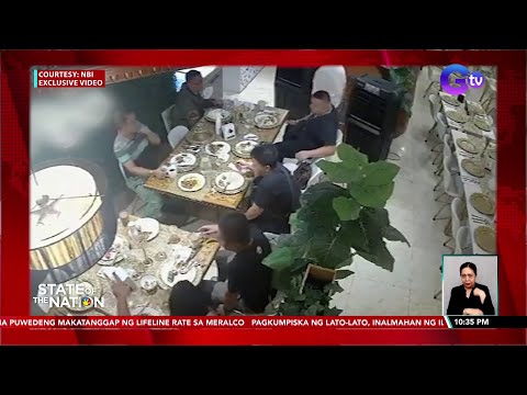 NBI detainee na lumabas ng selda para makipag-date at mag-buffet, hinuli SONA