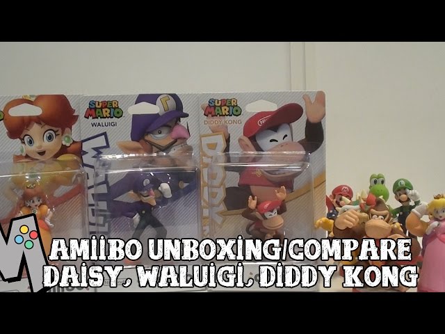Vídeo relacionado con Nintendo - Figura amiibo Diddy Kong (Colección Mario)