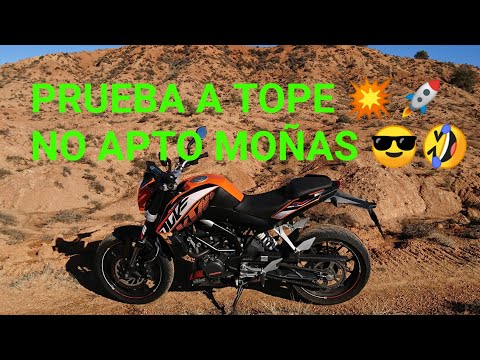 125 cc😂? Se Puede Disfrutar🤔?? Vamos a por PAN…..A LO LOCO😵🤣!! KTM DUKE 125 Dakar 15cv