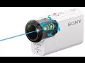 Экшн видеокамера Sony HDR-AS300R белый - Видео