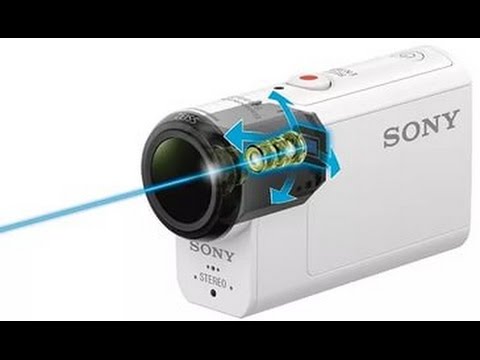 Экшн видеокамера Sony HDR-AS300R белый - Видео
