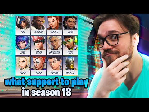I played every support in Season 18 here's what works #Overwatch2