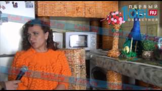 Таксистка из Пласта «собрала» мебель на кухню из газет