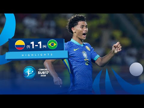 COLOMBIA vs. BRASIL [(1) 1-1 (4)] | RESUMEN | CONMEBOL SUB17 | FINAL