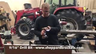 Sheppard Brackets   Preparing a Floating Shelf for Installation