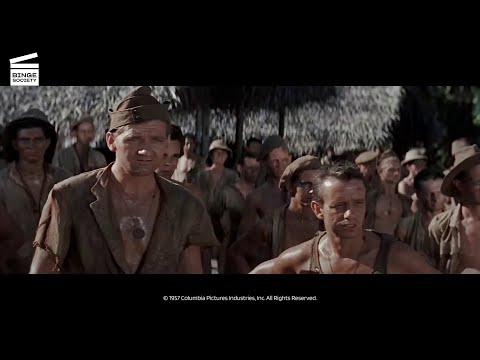 The Bridge on the River Kwai: He done it! (HD CLIP)