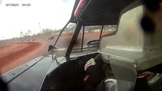 DIRT LATEMODEL WRECK AT NEEDMORE SPEEDWAY 2019