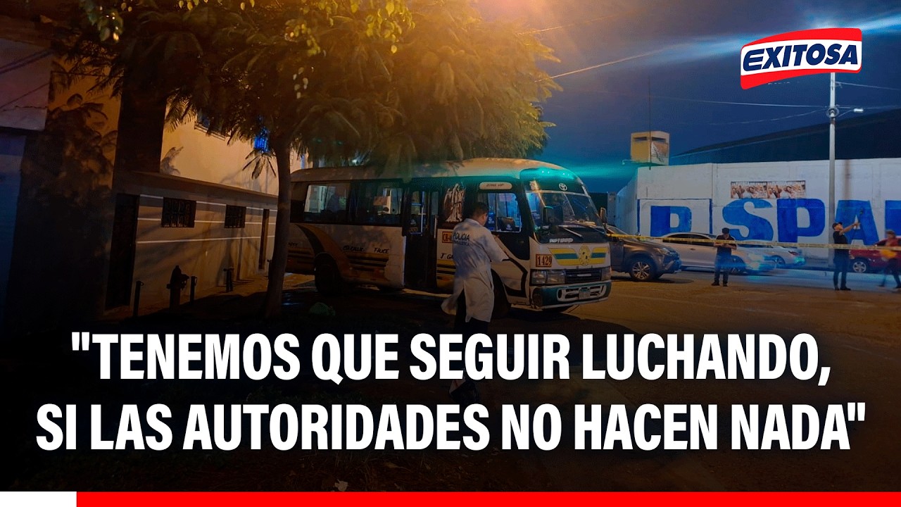 🔴🔵 SMP: Conductores de la E.T. 'Etmosa' exigen resguardo policial ante constantes ataques extorsivos